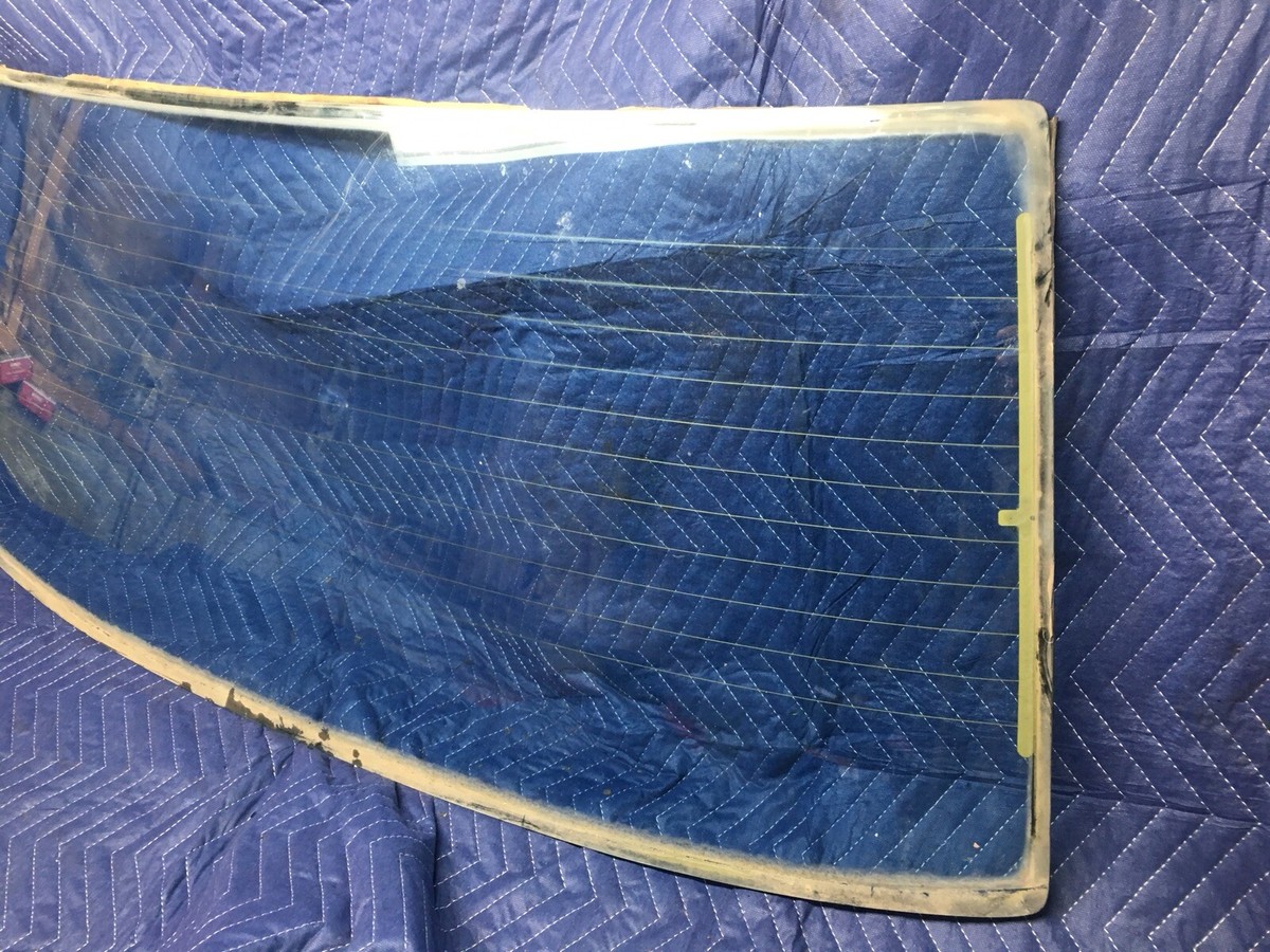 1973 Datsun 610 Sedan Four Door Rear Window Windshield Oem | eBay