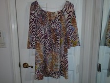 3Free Print Dress Size Small