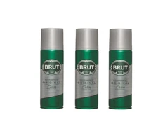 BRUT Original Anti-Perspirant Deodorant 200 ml/6.76 Oz-Free Shipping-PACK OF 3