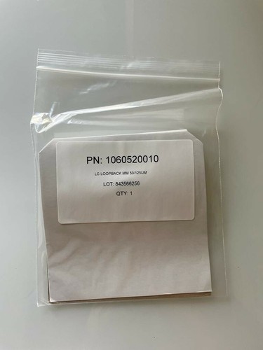 Molex Fibre Optic Connectors 106052-0010 LC LOOPBACK MM 50/12 1060520010 - Picture 4 of 4
