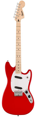 Fender Mustang Electric Guitar Squier Sonic Right-Handed Torino Red Free ship