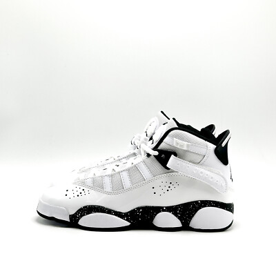 NEW* Youth Grade-School Boy NIKE AIR Jordan 6 Rings J (GS) WHITE