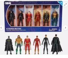 DC Comics Theatrical Pack, Limited Edition 6 Super Hero Action Figures