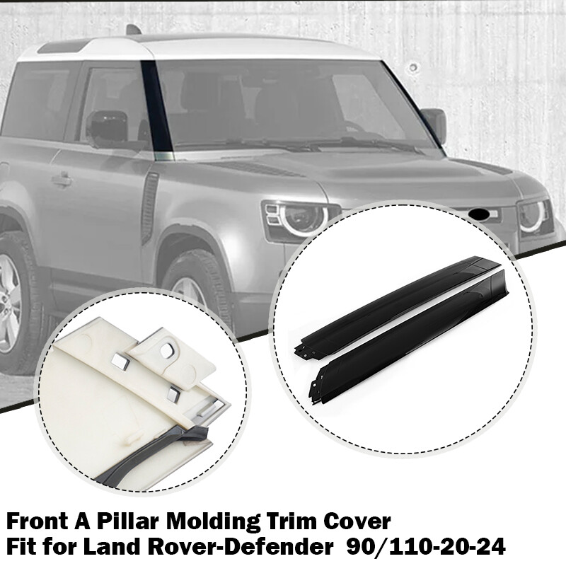 Front Windshield Side Pillar Cover Panel Trim For Land Rover