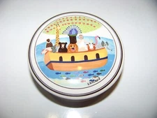 Villeroy Boch Depuis 1748 design Naif Vitro porcelain covered bowl trinket dish