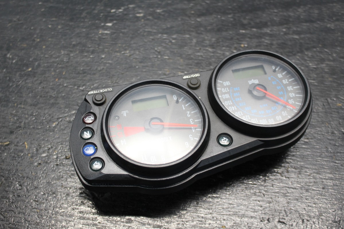 2000-2002 Kawasaki ZX6R 2005-2008 ZZR600 22K Gauges Display 2000-2002 Kawasaki ZX6R 2005-2008 ZZR600 22K Gauges Display