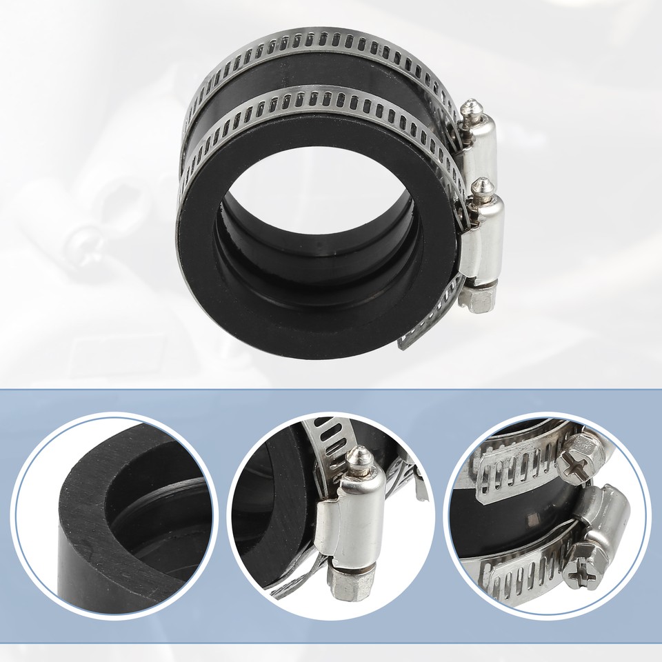 Adattatore Per Carburatore Moto In Gomma - Manicotto Di Aspirazione 40mm (2 Pezzi) - Foto 6