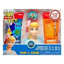 Toy Story 4 Soap Kids Scrub Body Wash Shampoo Set Disney New 