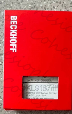 1PCS Sealed Distribution Terminal PLC Module KL9187 New