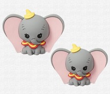Lot of Two Disney Dumbo 3D Foam Magnets, NEW