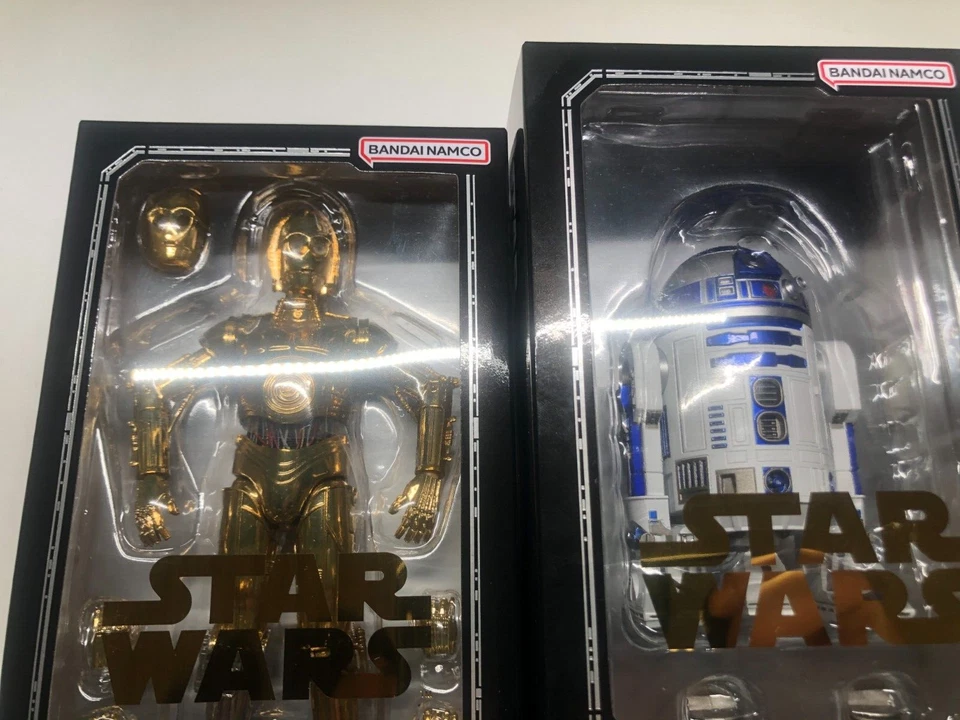 S.H.Figuarts C-3PO & R2-D2 set Classic Ver. (STAR WARS: A New Hope) SHF Bandai - Image 3 of 4