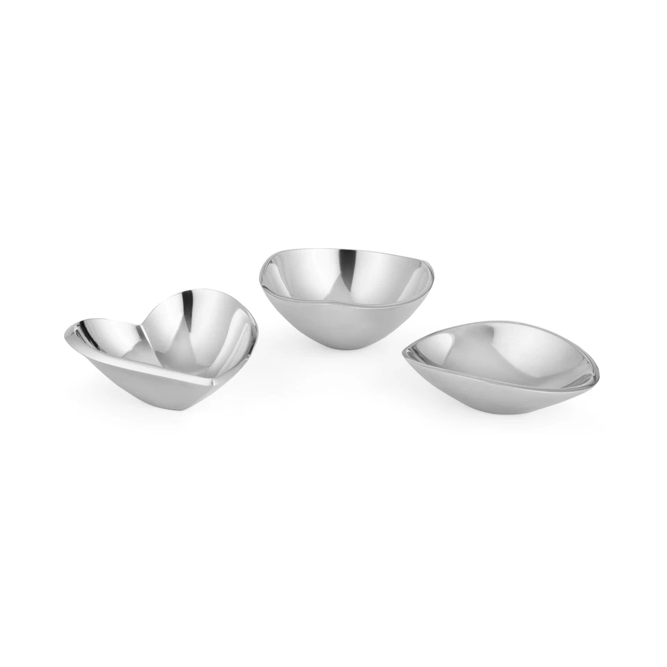 Nambe Alloy Mini Bowl Bundle, Set of 3 - Image 2 of 4