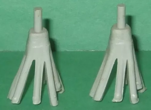 2 Orig.  Old 1950's Marx TEPEE TOPS for  Western Playsets etc