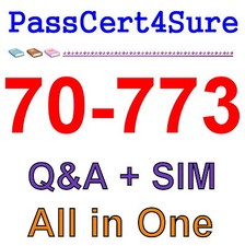 Best Exam Practice Material For 70-773 Exam Q A SIM