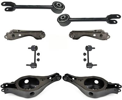 Rear Upper & Lower Control Arms For 2009-2014 Nissan Murano All Wheel Drive