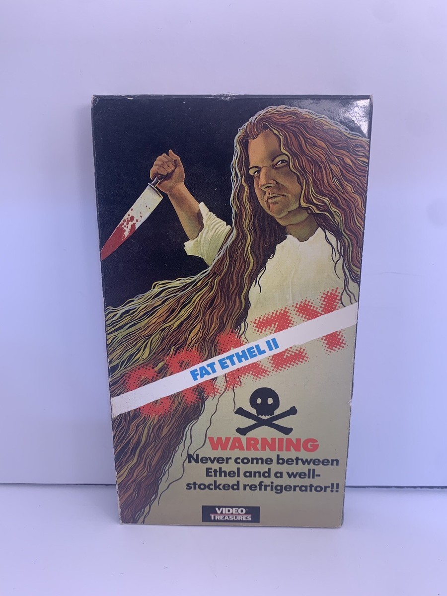 Crazy Fat Ethel II 2 Video Treasures VHS Criminally Insane