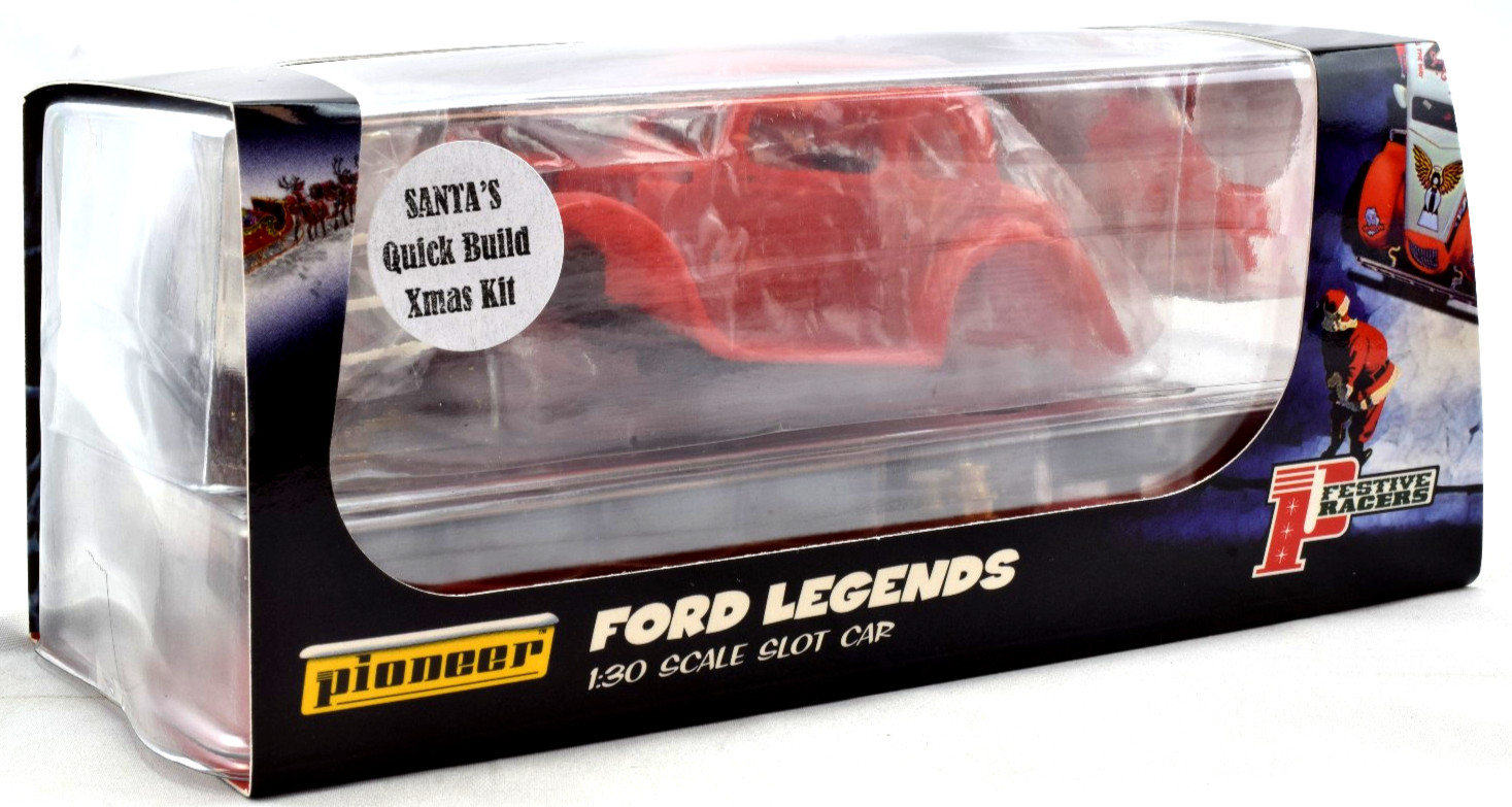 Pioneer Christmas Ed 34 Ford Coupe Legends Racer DPR 132 Slot Car Kit KIT13 13490₽