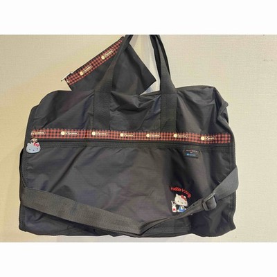 Lesportsac Sanrio Hello Kitty Deluxe Large Weekender Duffel Bag with Pouch #231