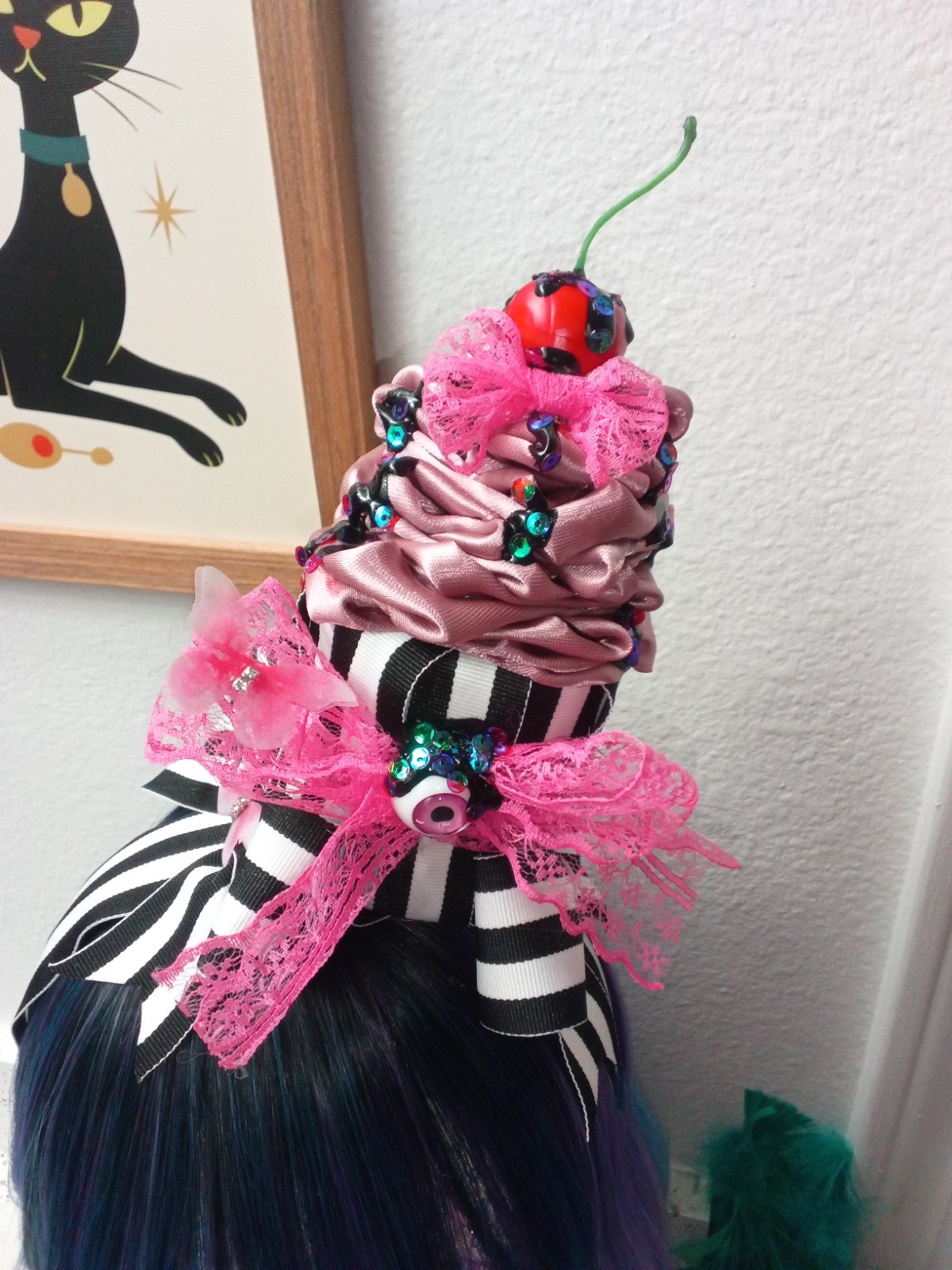 Diadema Disfraz Cupcake Gótico Pastel