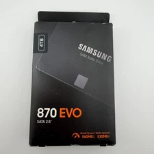 READ SEALED Samsung 870 EVO 4TB 2.5" SATA III Internal SSD (MZ-77E4T0B/AM)