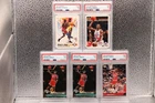 🔥 Michael Jordan 5-Card PSA 7 Lot Chicago Bulls GOAT