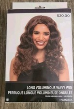 Long Voluminous Wavy Wig New Color Light Brown For Halloween Costume/Novelty Use