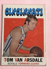 1971-72 TOPPS BASKETBALL #75 TOM VAN ARSDALE * CINCINNATI ROYALS *