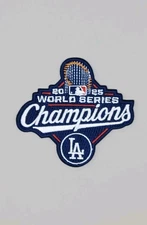 2025 World Series Champions Patch LA Dodgers Los Angeles  Iron-on 