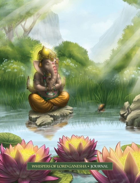 Whispers of Lord Ganesha Journal by Angela  Hartfield (Paperback Book)