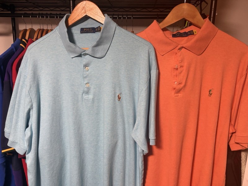 Ralph Lauren Polo Shirt Men Sz XLT Excellent Condition Lot X3