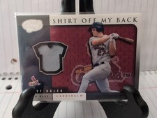 2005 Leaf Scott Rolen Shirt Of My Back Game Used Card St.Louis Cardinals