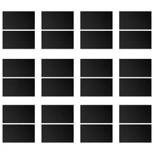 Laser Engraving Blank ABS Double Color Plastic Sheet, 11.8x6.49x0.05 inch Materi