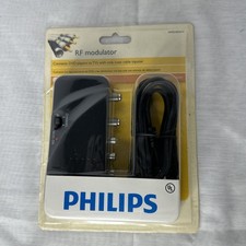 Philips RF Modulator Video Signal Converter SWS2102W/17 New 2007 Original