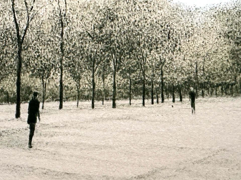 HAROLD ALTMAN (1924-2003) RARO Firmado PRUEBA DE ARTISTA "ENCUENTRO" Litografía IMPRESIÓN Foto 4 de 4