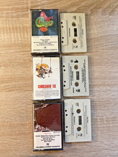 Chicago VIII IX X Cassette Tape Lot Rock Pop Classic 70's 80's Greatest Hits