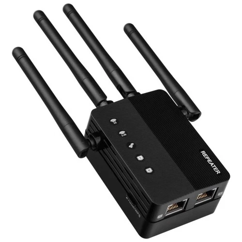 1 x WiFi Extender Signal Coverage Booster Compatible For Linux Easy To Setup