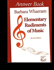 Elementary Rudiments Answer Book