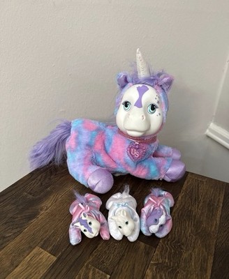 Unicorn Surprise Plush Momma & 3 Babies Just Play