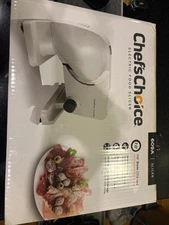 Chef’sChoice 609-A Electric Food Slicer with Tilted Carriage Easy-clean Design 
