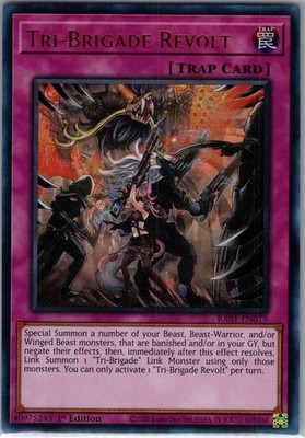 Yu-Gi-Oh! Tri-Brigade Revolt LP (Quarter Century Secret Rare) - RA01-EN079