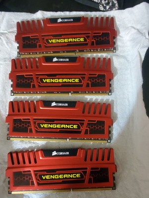 Computer Memory Corsair Vengeance CMZ8GX3M2A1600C9R 1600Mhz 1.50V 8gb BRAND NEW