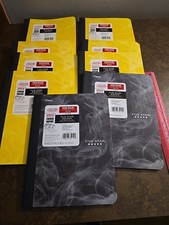 9 New Mead Five Star Wide-Ruled Composition Books 80 Sheets