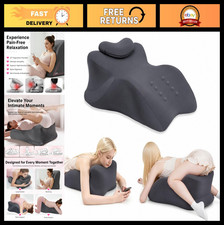 Ergonomic Memory Foam Wedge Pillow - 27  Lift Support Cushion for Sleep  Readin
