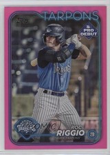 2024 Topps Pro Debut Fuchsia Foil 85/199 Roc Riggio #PD-112 1f5h
