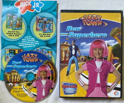 スーパーヅガン DVDセット Lazy Town: New Superhero DVD 2005 with Insert RARE Tested | eBay