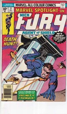 MARVEL SPOTLIGHT on NICK FURY #31 December 1976 US MARVEL Comics - Bild 1 von 2
