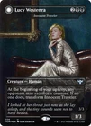 Lucy Westenra // Lucy, Arisen Vampire Borderless Dracula Series Crimson Vow MTG