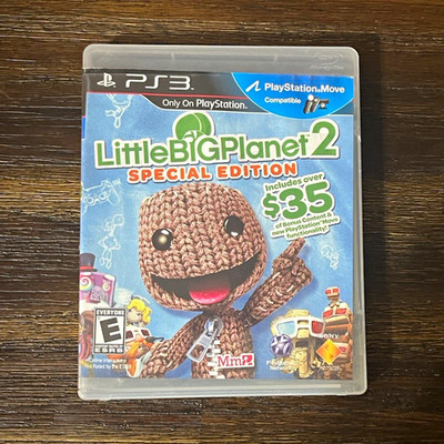 LittleBigPlanet 2 Special Edition PS3 Manual Included NTSC-U/C E 2011