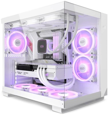 PCCOOLER - C3T500 ARGB WH - PCCOOLER CPS - C3 T500 ARGB White - Mid Tower -