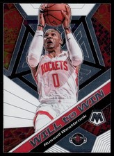2019-20 Panini Mosaic #10 Russell Westbrook Will to Win